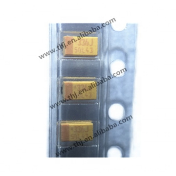 Tantalum Capacitor Solid 33uF 6.3V A CASE 10% Inward L SMD 3216-18 2.2 Ohm 125C T/R  RoHS TAJA336K006RNJ